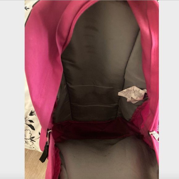 JanSport Hot Pink 5 Zipper Backpack - Picture 10 of 10